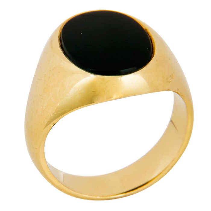 tiffany onyx ring