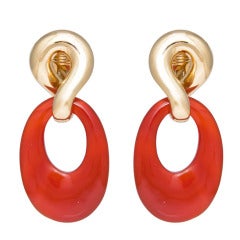 Tiffany & Co. Gold Changeable Ear Clips
