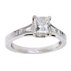 Princess Cut Diamond Engagement Ring