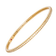 Roberto Coin Diamond Yellow Gold Bracelet