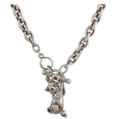 KIESELSTEIN-CORD Tiger CubToggle Necklace