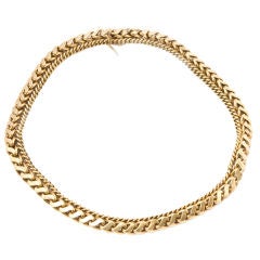 GUBELIN 18K Gold Double Chain Necklace