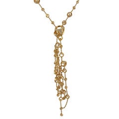 Versatile 18K Gold and Diamond Necklace