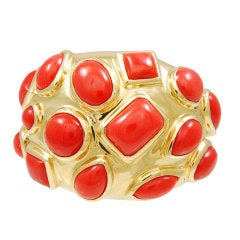 SEAMAN SCHEPPS Coral Dome Ring