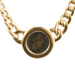 18K Gold Coin Necklace