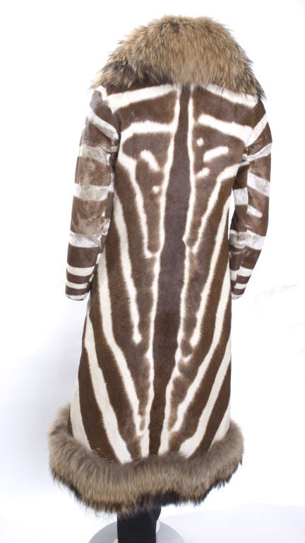 60's Yves Saint Laurent Fur Coat 2