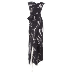 70's Yves Saint Laurent Haute Couture Dress