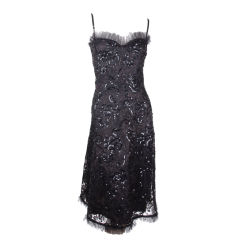 80's Yves Saint Laurent Cocktail Dress