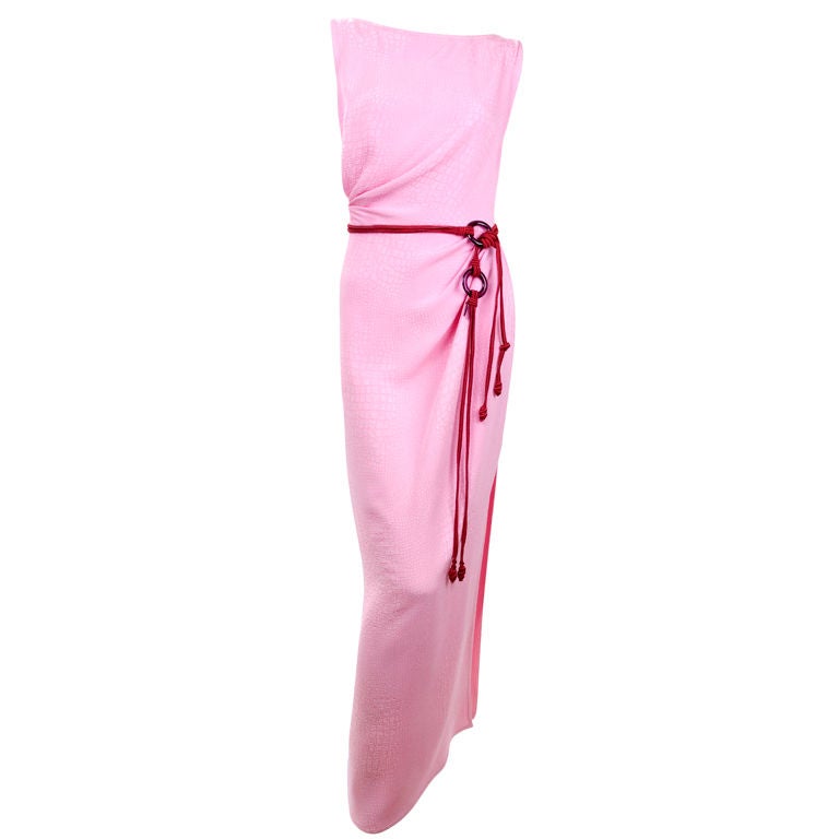 yves saint laurent gown