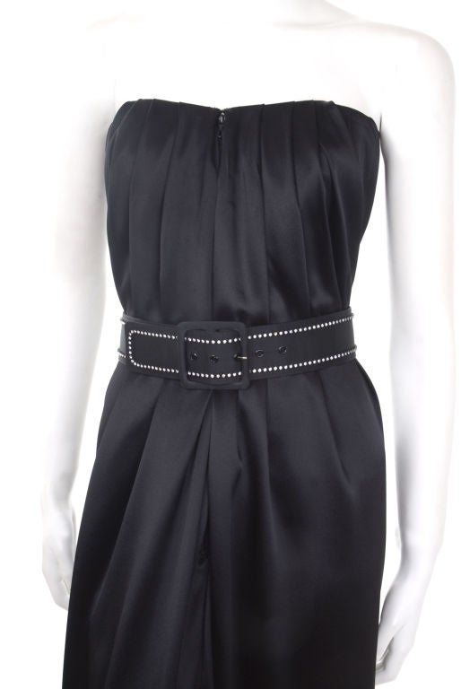 Women's Yves Saint Laurent Satin Gown For Sale