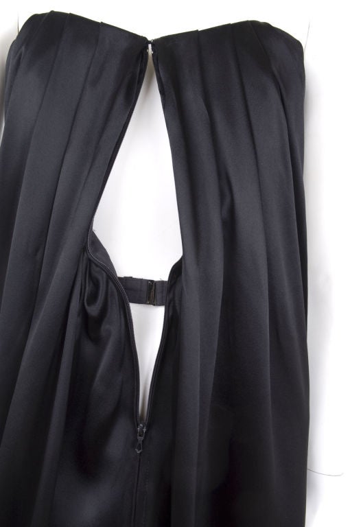 Yves Saint Laurent Satin Gown For Sale 4