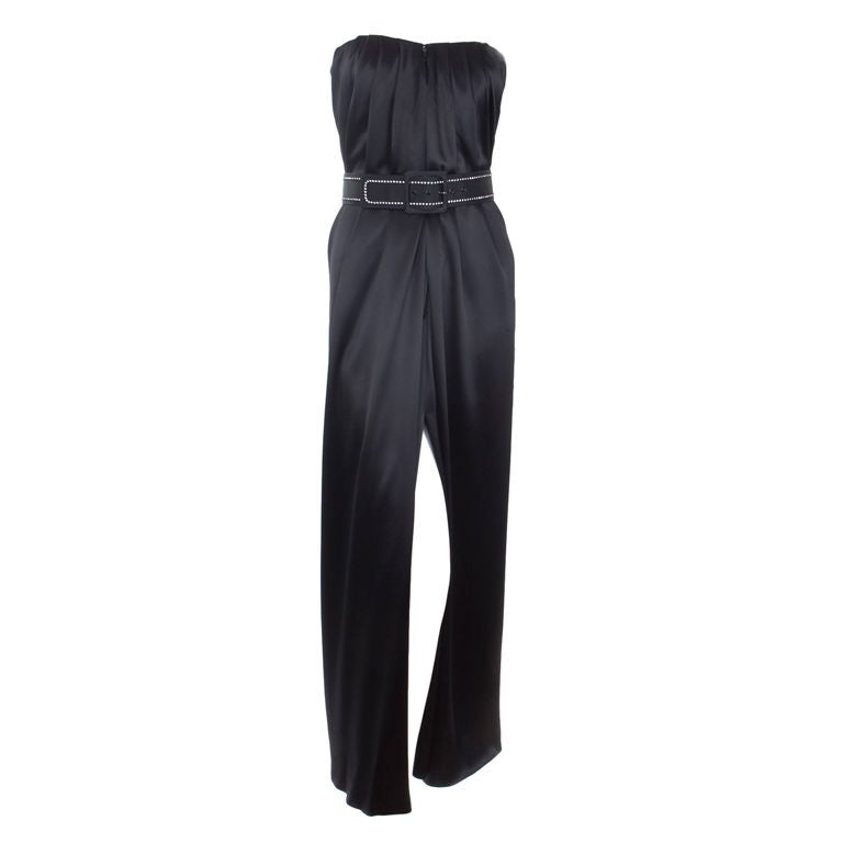 Yves Saint Laurent Satin Gown For Sale