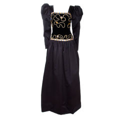 80's Givenchy Nouvelle Boutique Gown 11