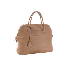 HERMES Bag Bolide Taurillon Clemence Leather 37 cm