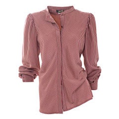 70's Schiaparelli Silk Blouse 2