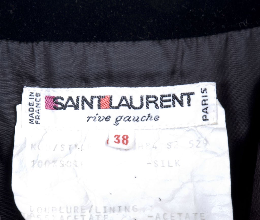 80's Yves Saint Laurent Cocktail Dress 2