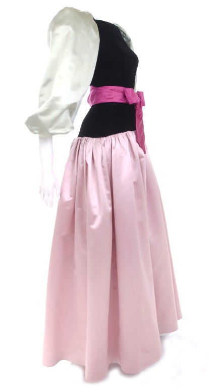 1976 Yves Saint Laurent Haute Couture Gown 1