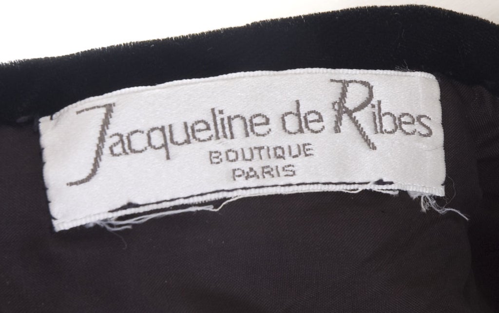 Jacqueline de Ribes Gold Embroidered Cocktail Dress at 1stdibs