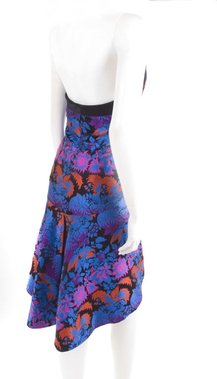 Women's Yves Saint Laurent Haute Couture Bustier Dress and Bolero For Sale