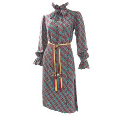 1979 Yves Saint Laurent Ensemble with Belt