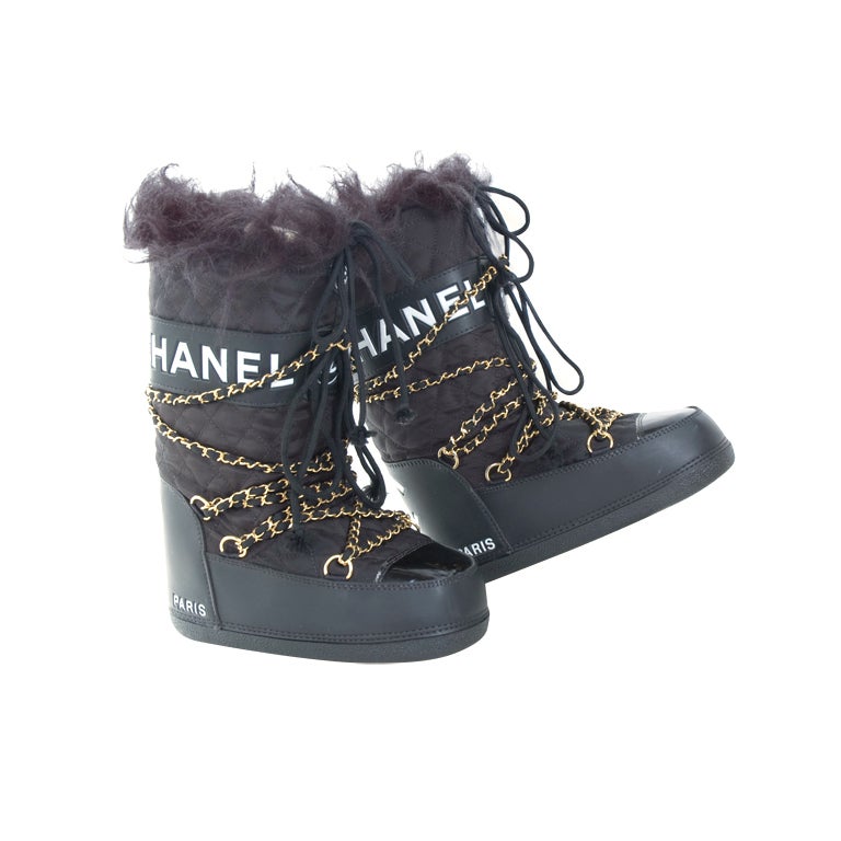 Chanel Ski Boots - 3 For Sale on 1stDibs