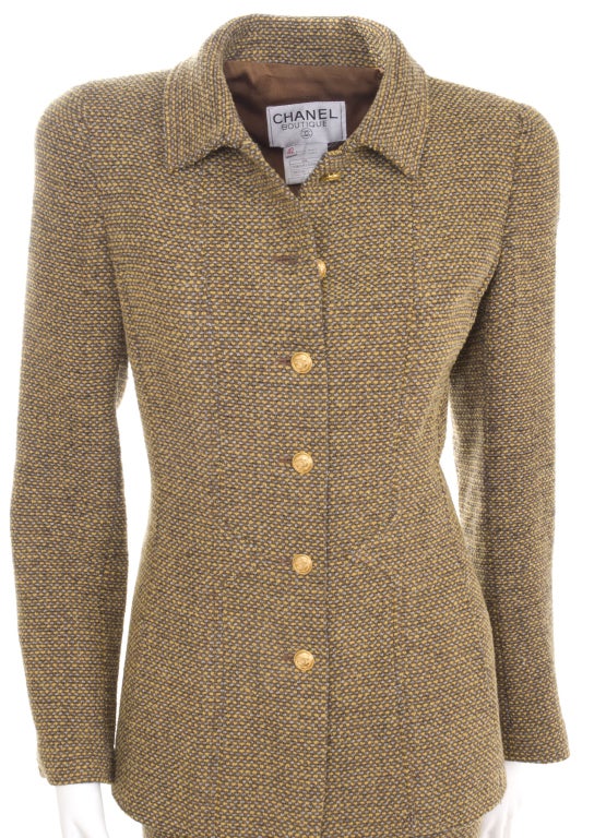 Chanel Boutique Tweed Suit