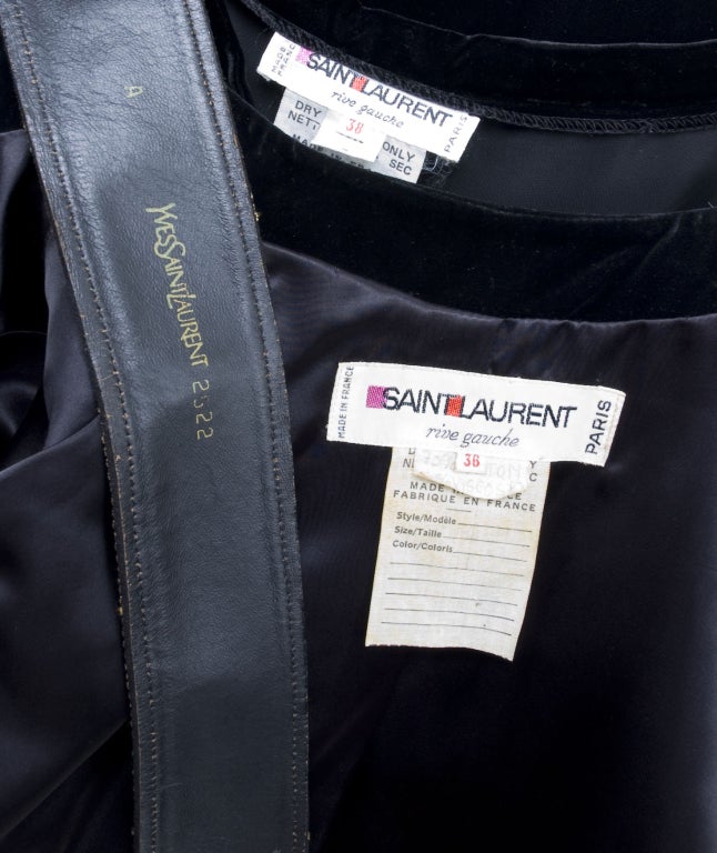 Yves Saint Laurent Evening Taffeta Skirt with Bolero Jacket For Sale 5