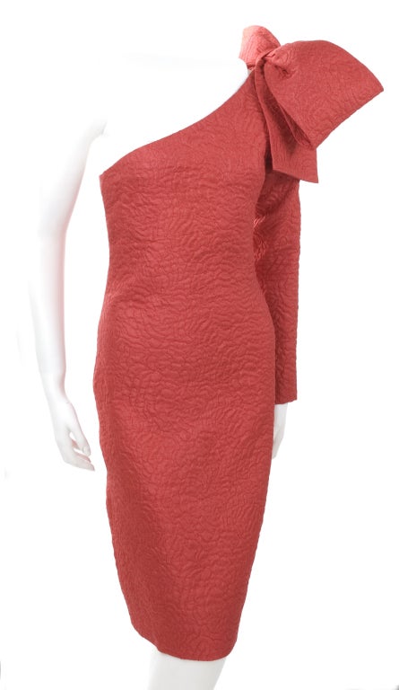 Women's Yves Saint Laurent One Shoulder Dress