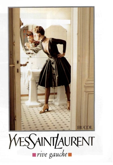 1991 Yves Saint Laurent Taffeta Dress.
Size 38 EU = 6 US
Measurements:
Length 35