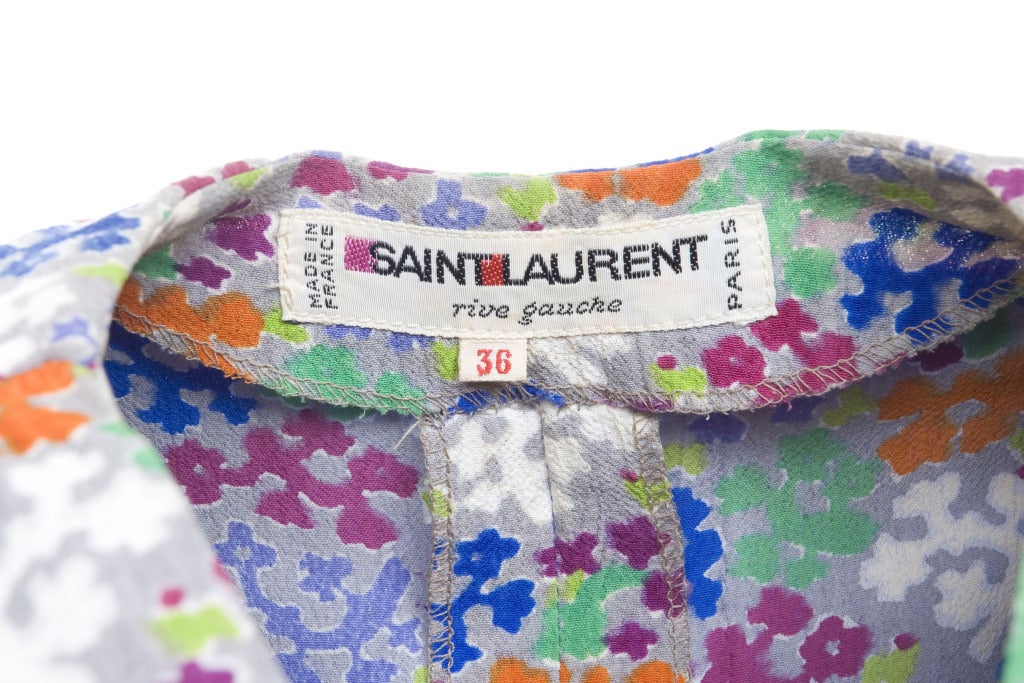 70's Yves Saint Laurent 2 piece Ensemble For Sale 3