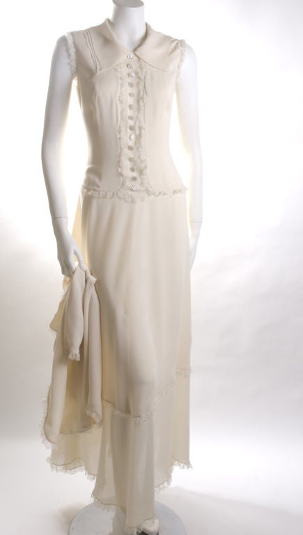 80's Chloé Silk Dress with Jacket