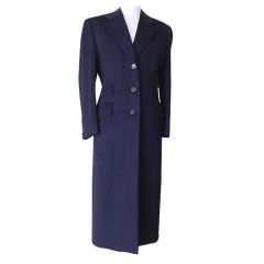 BRIONI Donna CASHMERE Classic Coat Black Beauty 6 4
