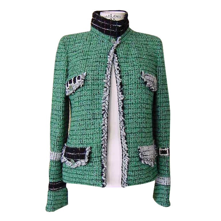 CHANEL 09 Fall/Winter ASTOUNDING RUNWAY Jacket at 1stDibs