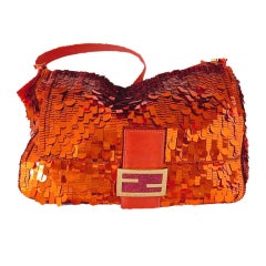 FENDI Baguette 2DIE4 PAILLETTES Utterly STUNNING rare bag