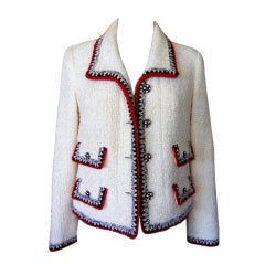 CHANEL IMPORTANT Jacket reintroduced design 2DIE4 Buttons 6