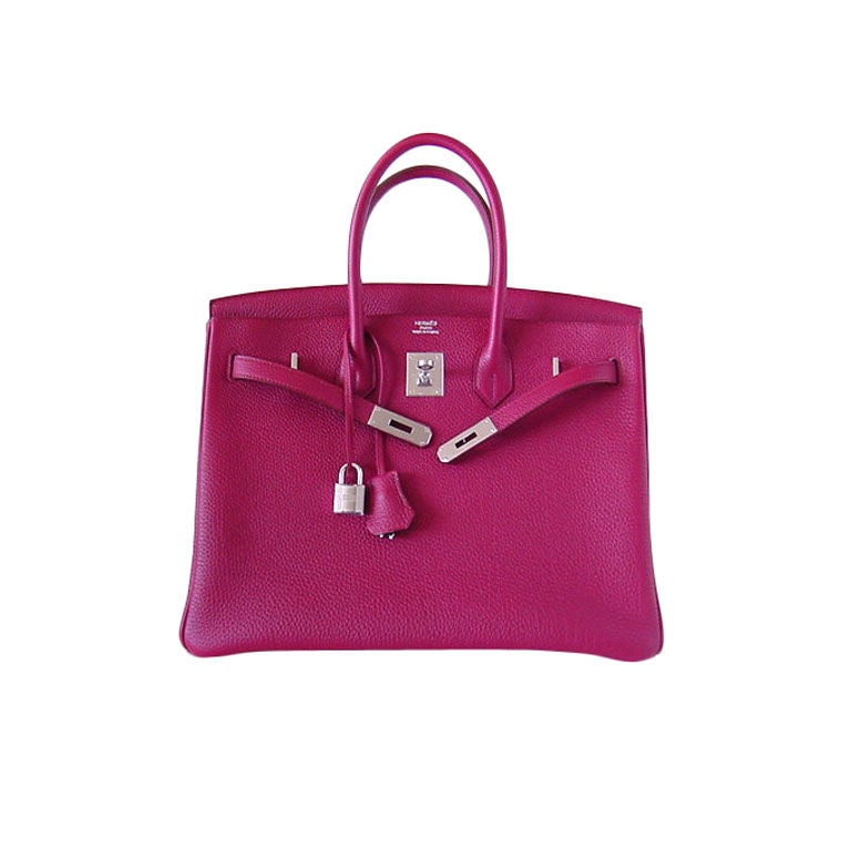 HERMES BIRKIN 35 Bag RUBIS new COLOUR for the season