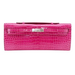 Hermes Pink Crocodile - 7 For Sale on 1stDibs | hermes kelly Hermes Pink Crocodile - 7 For Sale on 1stDibs | hermes kelly