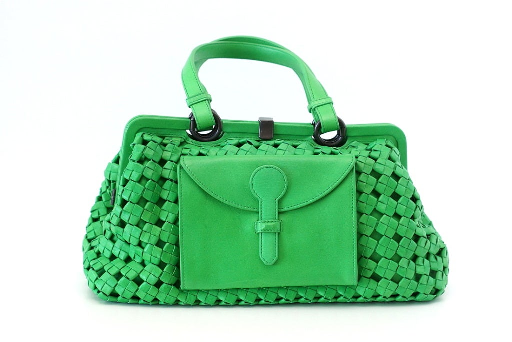 BOTTEGA VENETA Bag LIMITED EDITION colour POISON at 1stDibs