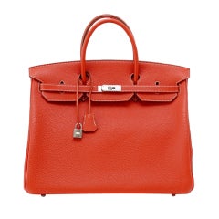 HERMES Birkin 40 Bag SANGUINE divine palladium hardware