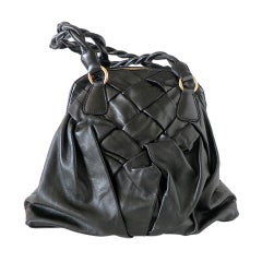 VALENTINO bag lovely leather work very soft  roomy day size