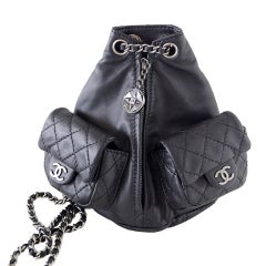 CHANEL bag Mini backpack The summer IT bag so charming NEW