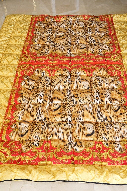 **Buyer MUST contact me prior to purchase for shipping and payment requirement details.
No exceptions.
whatsapp 305.588.5788 USA country code 1
mad4couture@gmail.com**
Guaranteed authentic vintage GIANNI VERSACE  reversible Scarf print silk