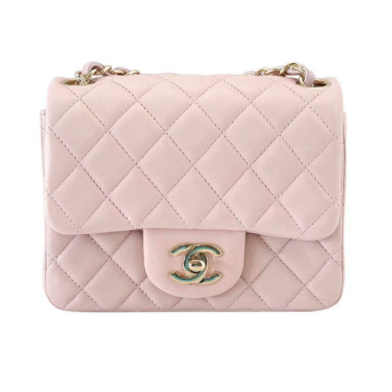 chanel dark pink mini