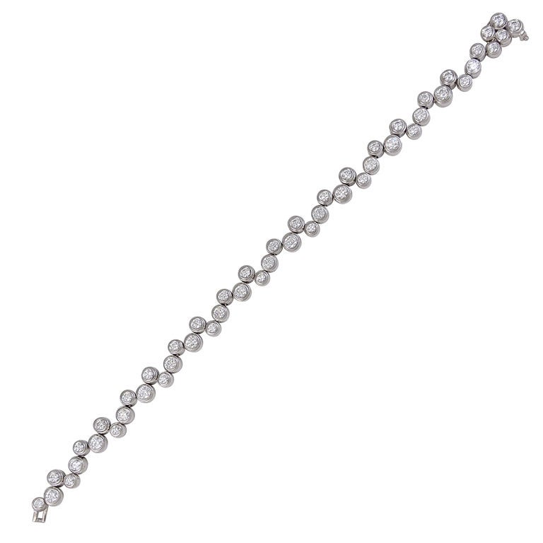 Tiffany & Co. Diamond Bubble Bracelet