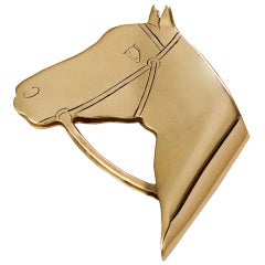 Cartier Gold Horse Money Clip