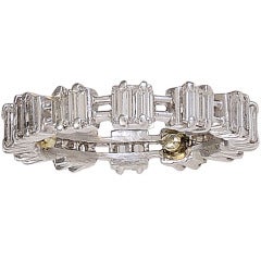 Platinum and Diamond Eternity Band 4