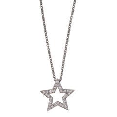 TIFFANY & CO. Diamond Star Necklace 3