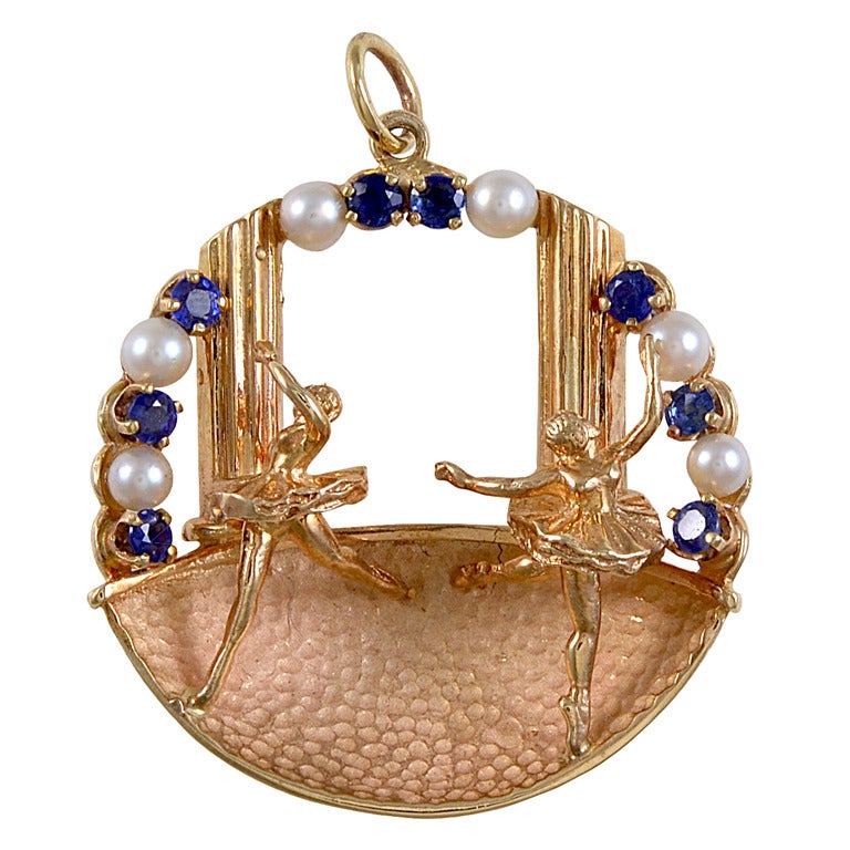 Ballerina Large Gemset Charm