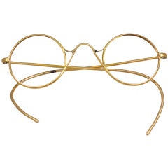 Used Gold Eyeglass Frames