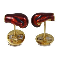 ASPREY Boxing Glove Cufflinks